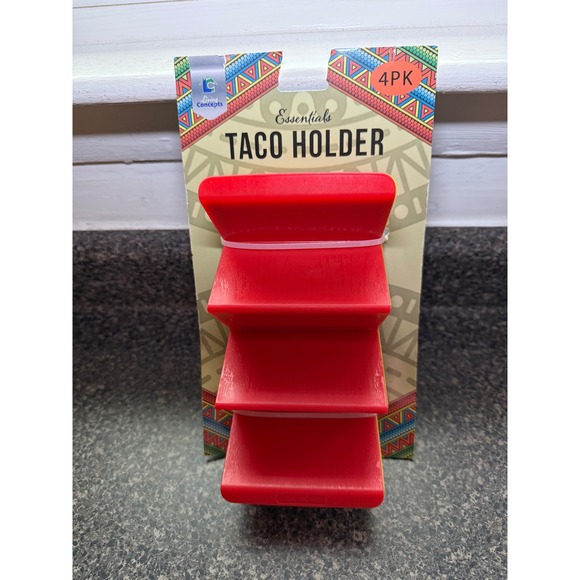 Essentials Taco Holder 4PK - Picture 3 of 4